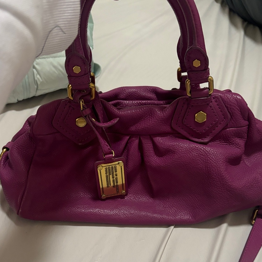 CURRENTLY NOT FOR SALE 
Marc By Marc Jacobs Purple Shoulder Bag